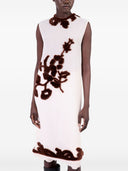 Prada besticktes Georgette-Kleid