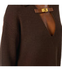 Kaffee-Polopullover von Elisabetta Franchi