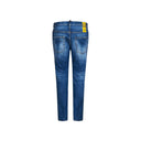 Dsquared2 Cotton Denim Skater Jeans