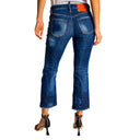 Jeans di denim in cotone dsquared2