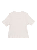 Palm Angels Logo Rib Baby Tee S/S Girl