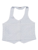 Twin Set Girl Gilet In Macrame'