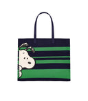 Essentiel Antwerp Jobba Blue And Green Shopping Bag