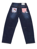 Monnalisa Jeans Patch Work Denim St