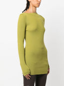 Rick Owens Rick Owens Cut Out Ribbed Jumper