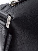 Prada Logo Stamp Leather Shoulder Bag