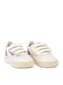 Autry Kidstripes Low Kid Leat/Four Wht/Brnsug