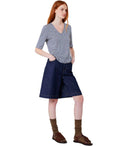 Max Mara Weekend Opzione Blue Striped T Shirt