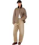 Max Mara Weekend Houndstooth Festa Brown Jacket