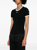 T-shirt Courrèges Signature Contrasto