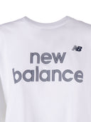 T-shirt con grafica New Balance Jersey Bianca