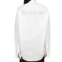 Balenciaga Poplin Übergroßes Hemd