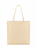 La Rose La Rose Leather Tote Bag Ivory