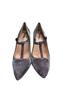 La Rose Lurex Pointed Pumps