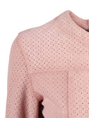 Drows Woman Goat Suede Leather Jacket