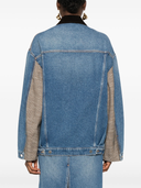 Stella Mc Cartney Tweed Denim Jacket