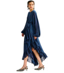 Essentiel Anversa Abito blu navy iflower