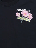 Off White Daisy Tape Crewneck