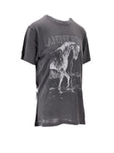 Anine Bing Lili Tee Horse Washed Black