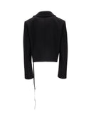 Ann Demeulemeester Truide Double Breasted Caban Melton Wool