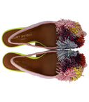Kurt Geiger Pom Pom Pink Slingback pumpe