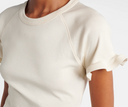 Stella Mc Cartney Frilled Hem Rib T Shirt