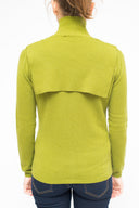 La Rose La Rose Jabot Cashmere Green
