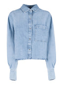 7 For All Mankind Ivy Shirt Iris
