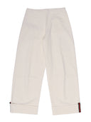 Gucci J-Hose aus zertifizierter Baumwolle in Weiß