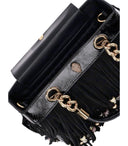 Kurt Geiger Kensington Fringe Black Borse