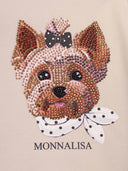 Monnalisa Hoodie Felpa Stretch