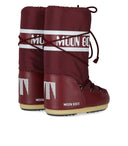Moon Boot Icon Nylon Burgunder Schneestiefel