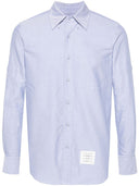 Thom Browne Armband Embellished Cotton Shirt
