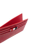 Thom Browne Single Pebbled Leather Card Holder