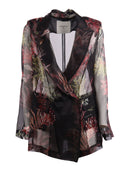 Shirt A Porter Blazer In Organza Di Seta
