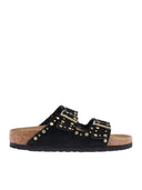 Birkenstock Arizona Rivet Black, Suede Leather, S