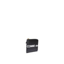 Comme Des Garcons Comme Des Garçons Logo Leather Wallet