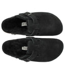 Birkenstock Boston Shearling Schwarzer Clog