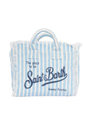 Mc2 Saint Barth Vanity Mini Leinen Leinenstreifen V 31