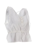 Top Miu Miu Popeline Fiammato