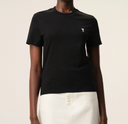 Ami Tshirt Ami De Coeur Contraste Cropped