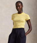 Ralph Lauren 36/1 Yd Cir 1 X1 Rib Ssl Tsh