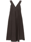 Parosh V Neck Cotton Dress