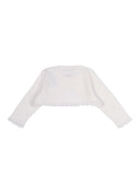 Paz Rodriguez Knit Infant Girl Short Cardigan "Ceremonia V26"