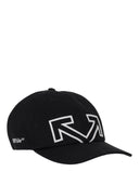 Off White Heritage Baseball Cap Black White