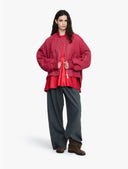 Jw Anderson Oversized Curved Hem Bomber Jacket