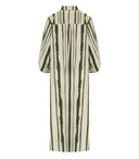 Mm Max Mara Falda Cream Green Shirt Dress