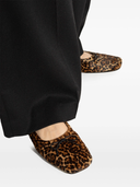 Golden Goose Amy With Zip Leopard Horsy Leather Upper