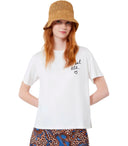 Max Mara Weekend Bora Weißes T-Shirt