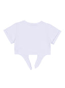 Ermanno Scervino Kids T Shirt Con Nodo Jersey D